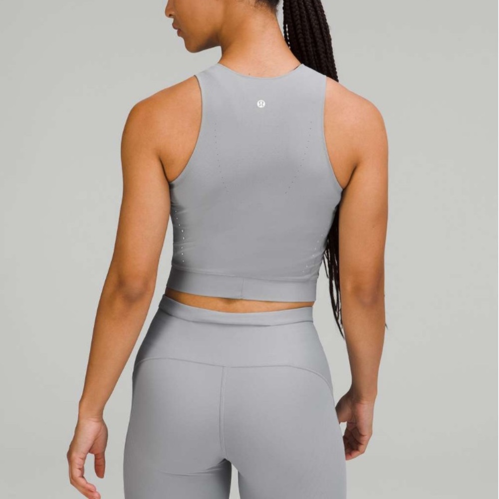 Lululemon NWT SenseKnit Running Tank Top Rhino Grey - Picture 1 of 5